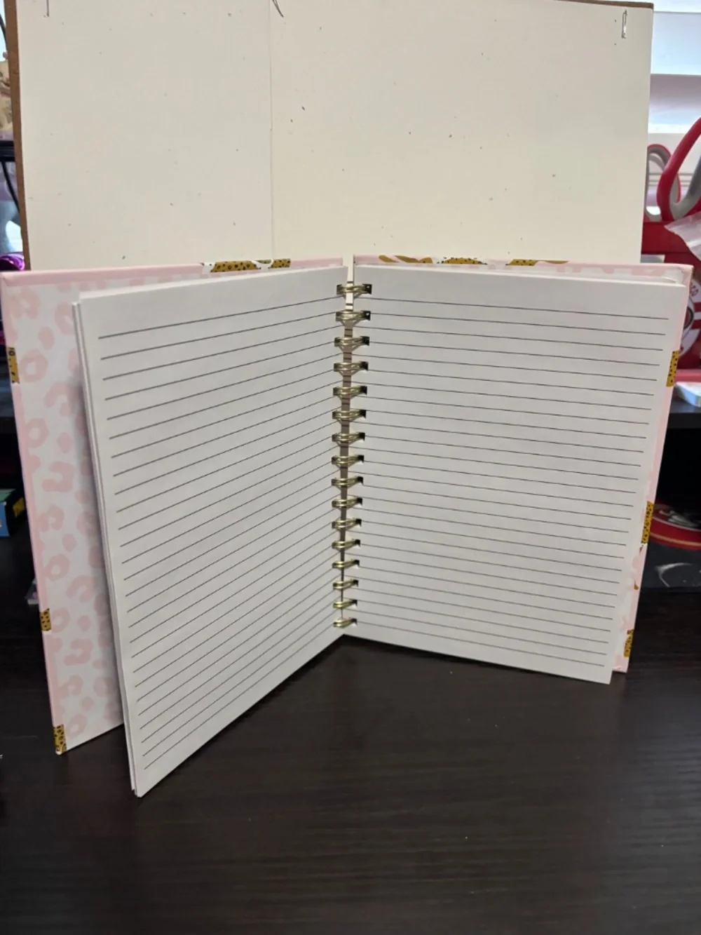 Stay Wild Cat Cheetah Lined Journal- Brand New